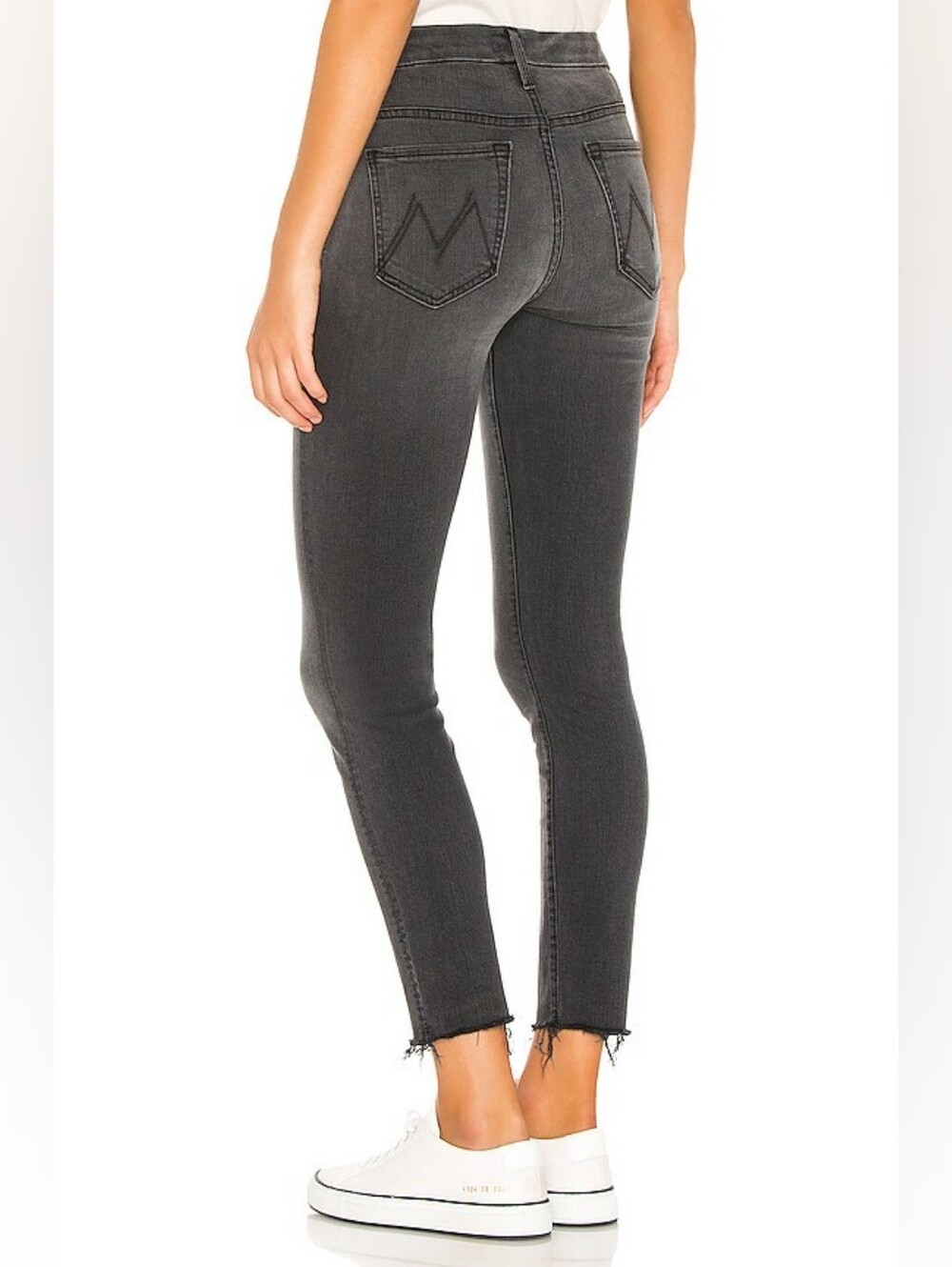 MOTHER HIGH WAISTED LOOKER ANKLE JEANS IN LIGHTING UP LANTERNS